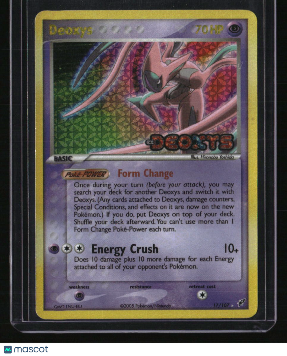 EX Deoxys Deoxys (Attack Forme) Reverse Holo