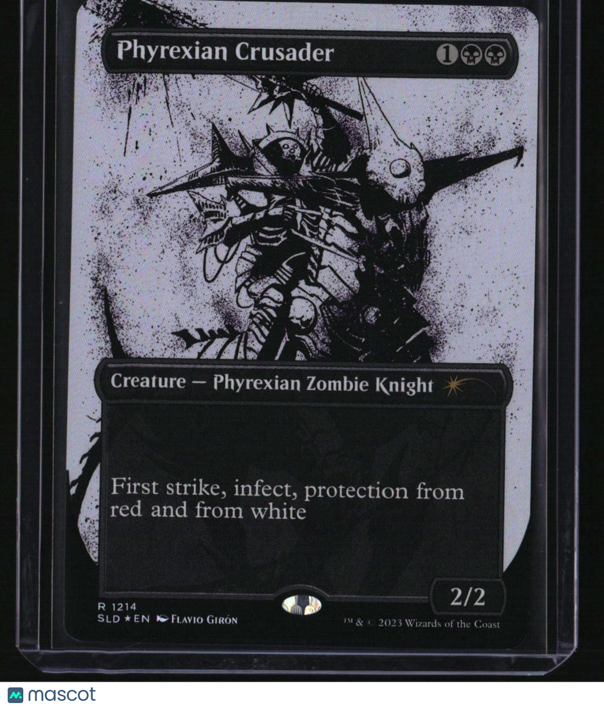 Secret Lair Drop Series Phyrexian Crusader (Step-and-Compleat Foil)