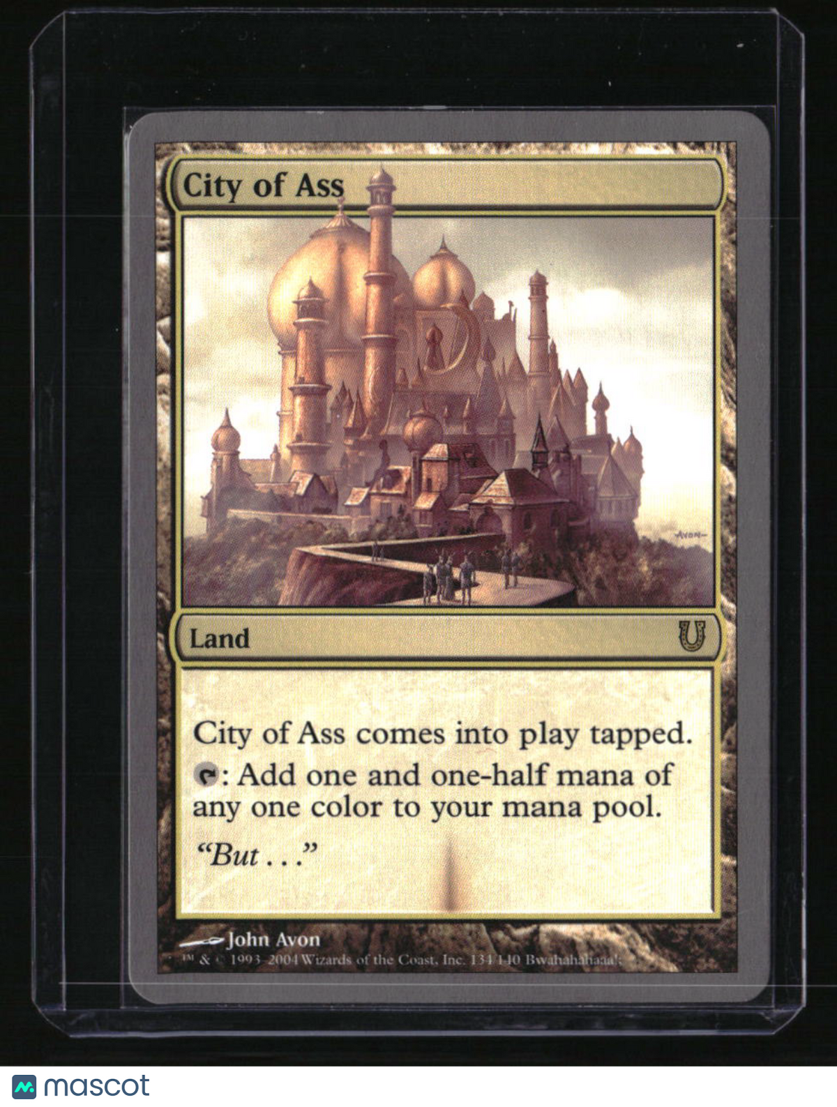 Unhinged City of Ass
