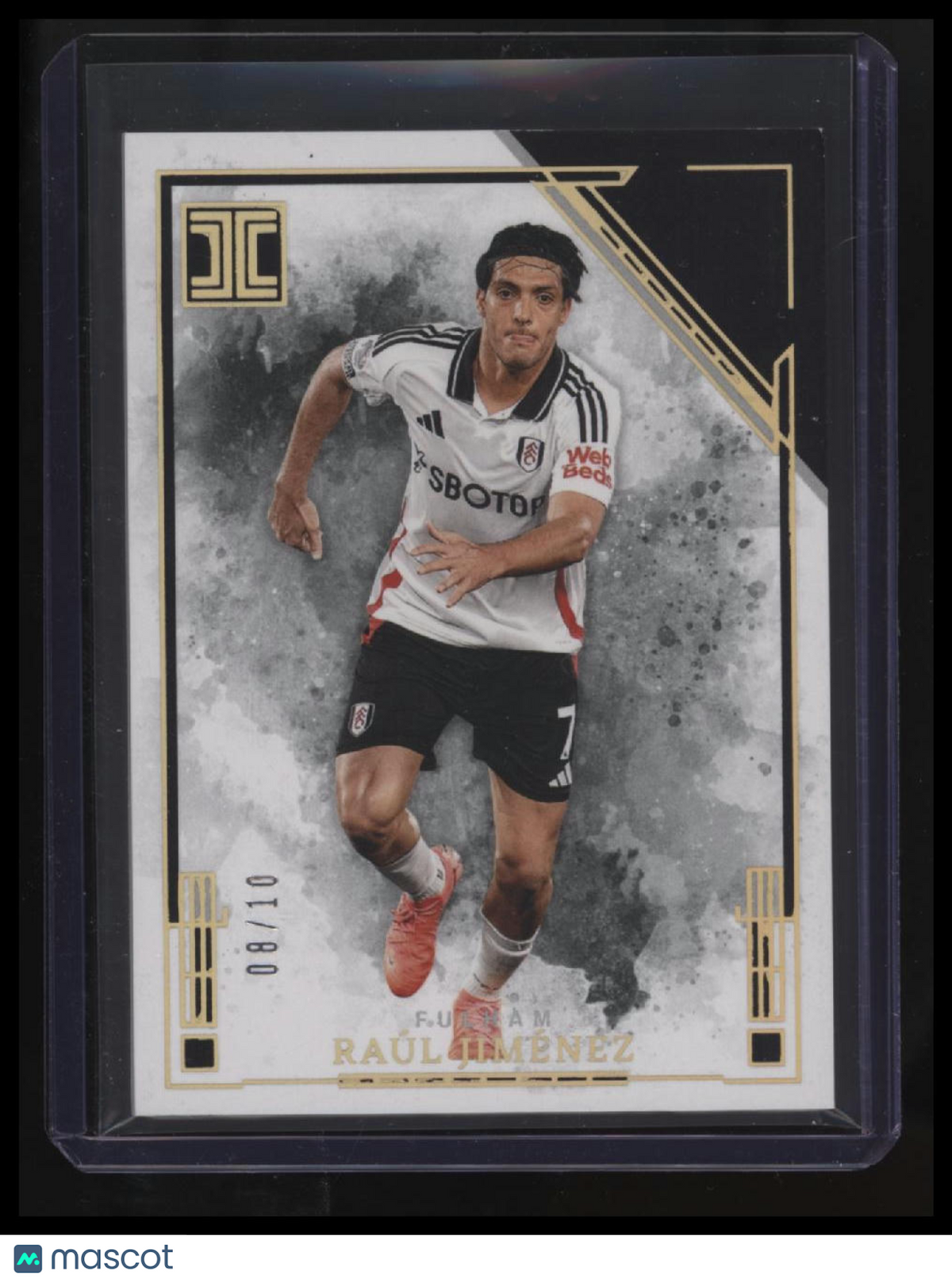 2024-25 Panini Impeccable Premier League Raul Jimenez Gold #/10