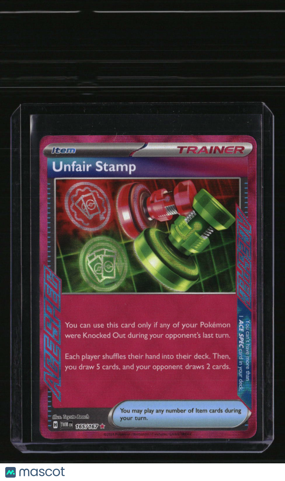 SV06: Twilight Masquerade Unfair Stamp