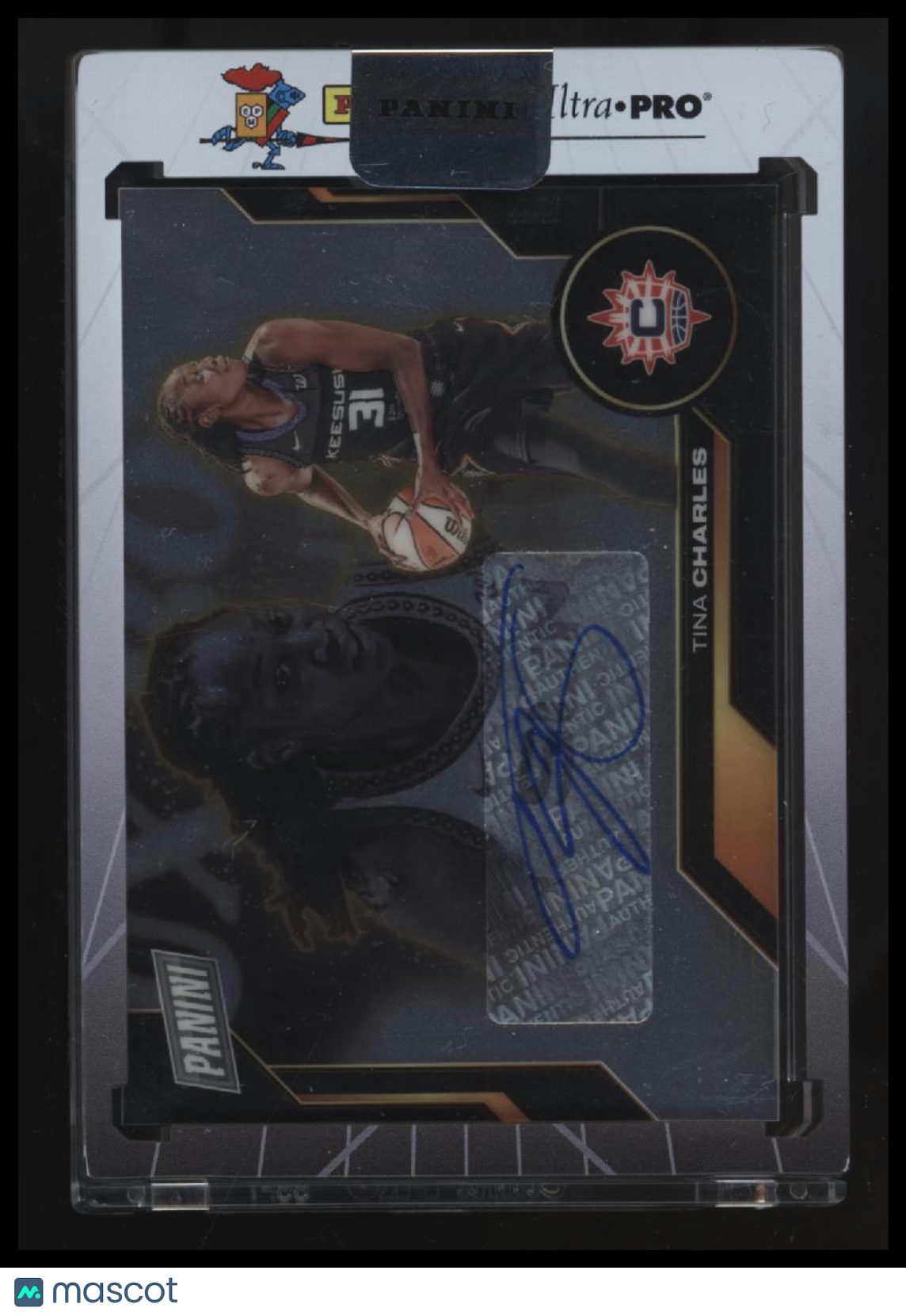 2025 Panini WNBA Player of the Day Tina Charles Autographs #/25