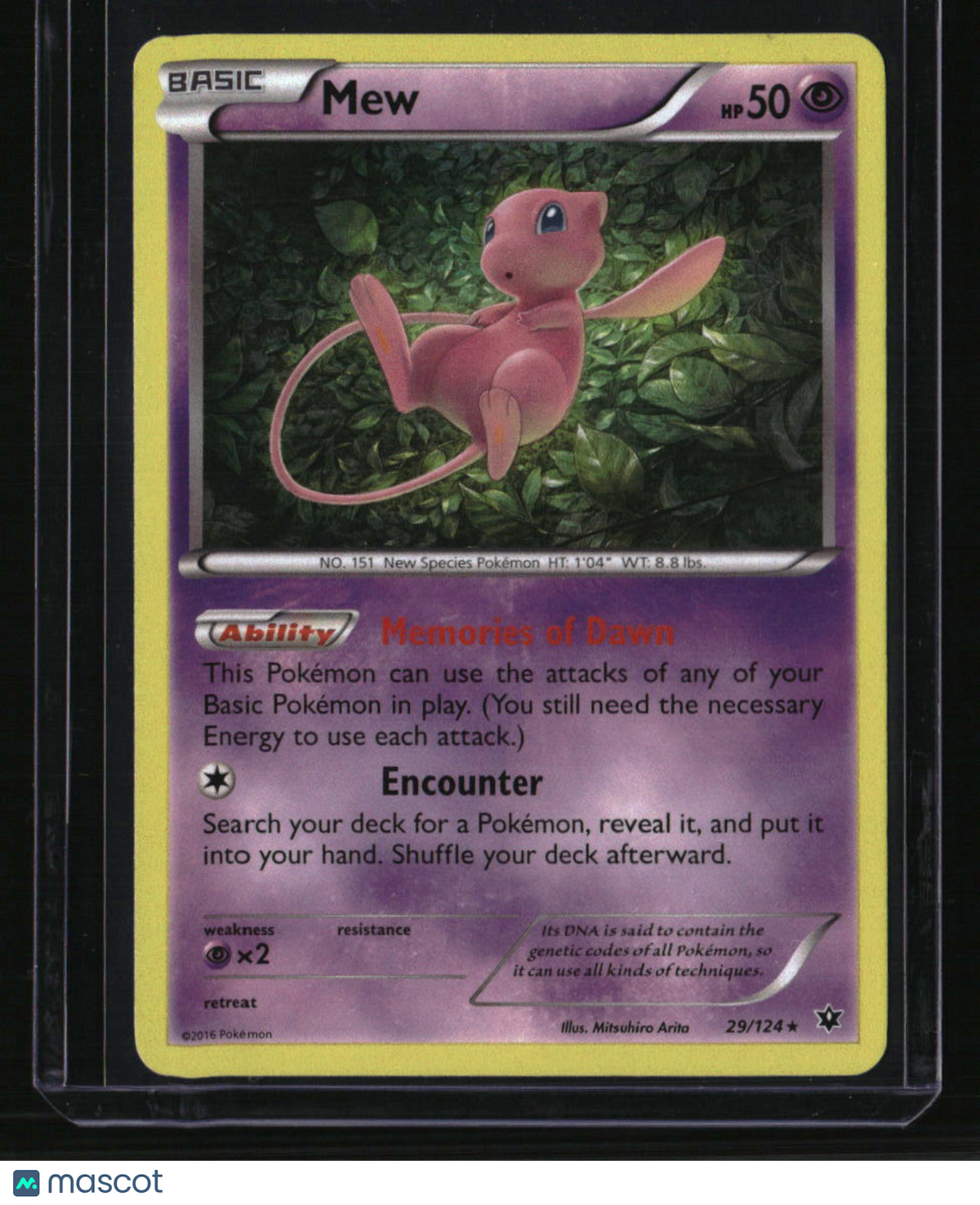 XY - Fates Collide Mew
