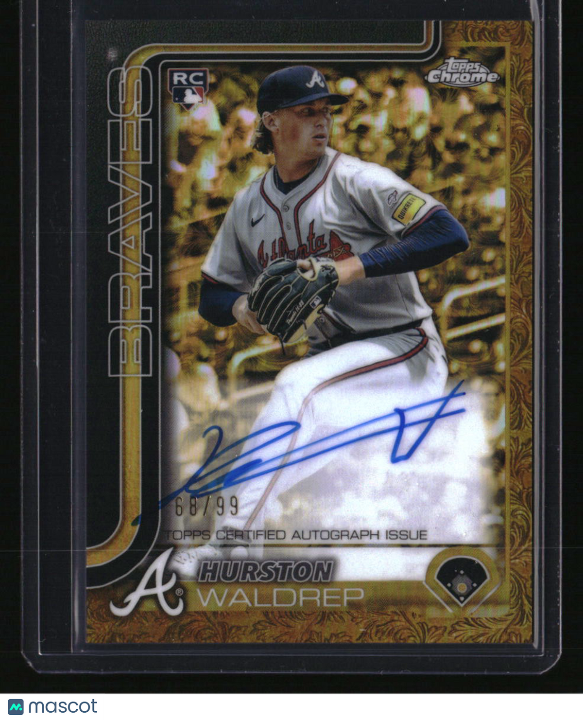 2025 Topps Gilded Collection Hurston Waldrep Autographs #/99