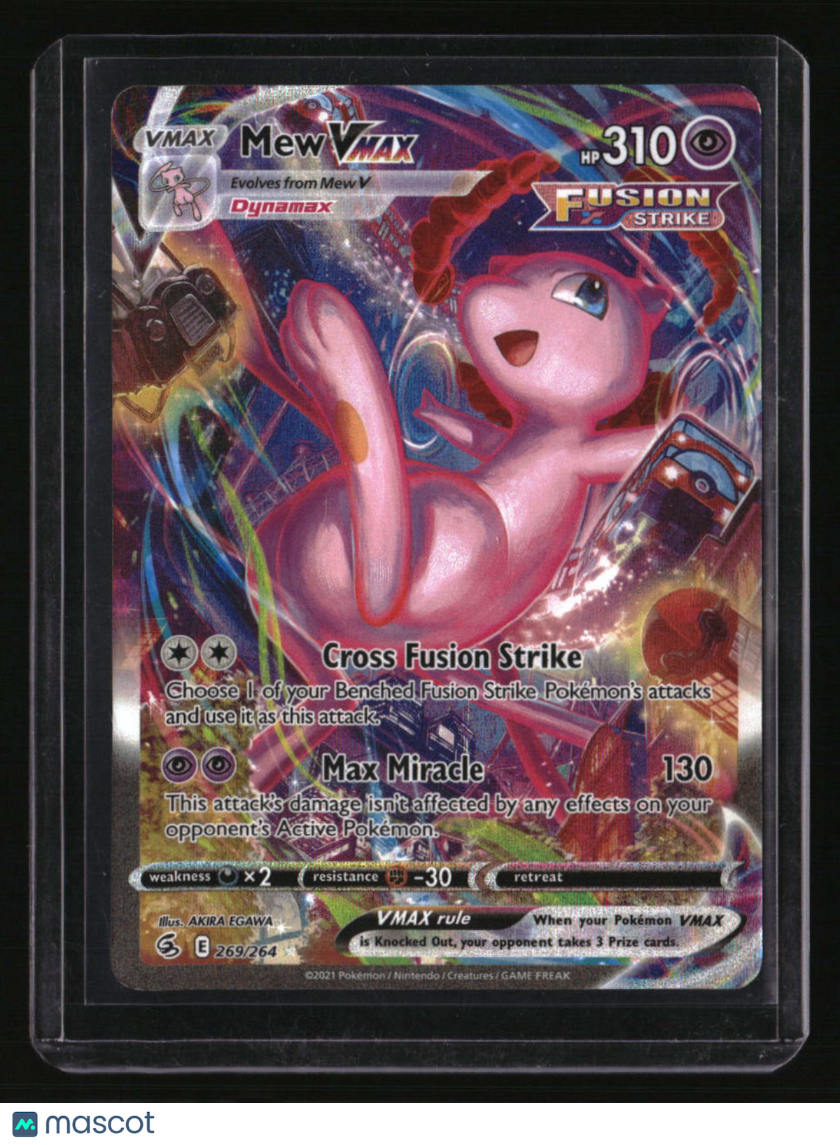 SWSH08: Fusion Strike Mew VMAX (Alternate Art Secret)