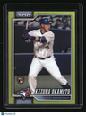 2026 Topps Kazuma Okamoto Yellow Rainbow Foil #/399