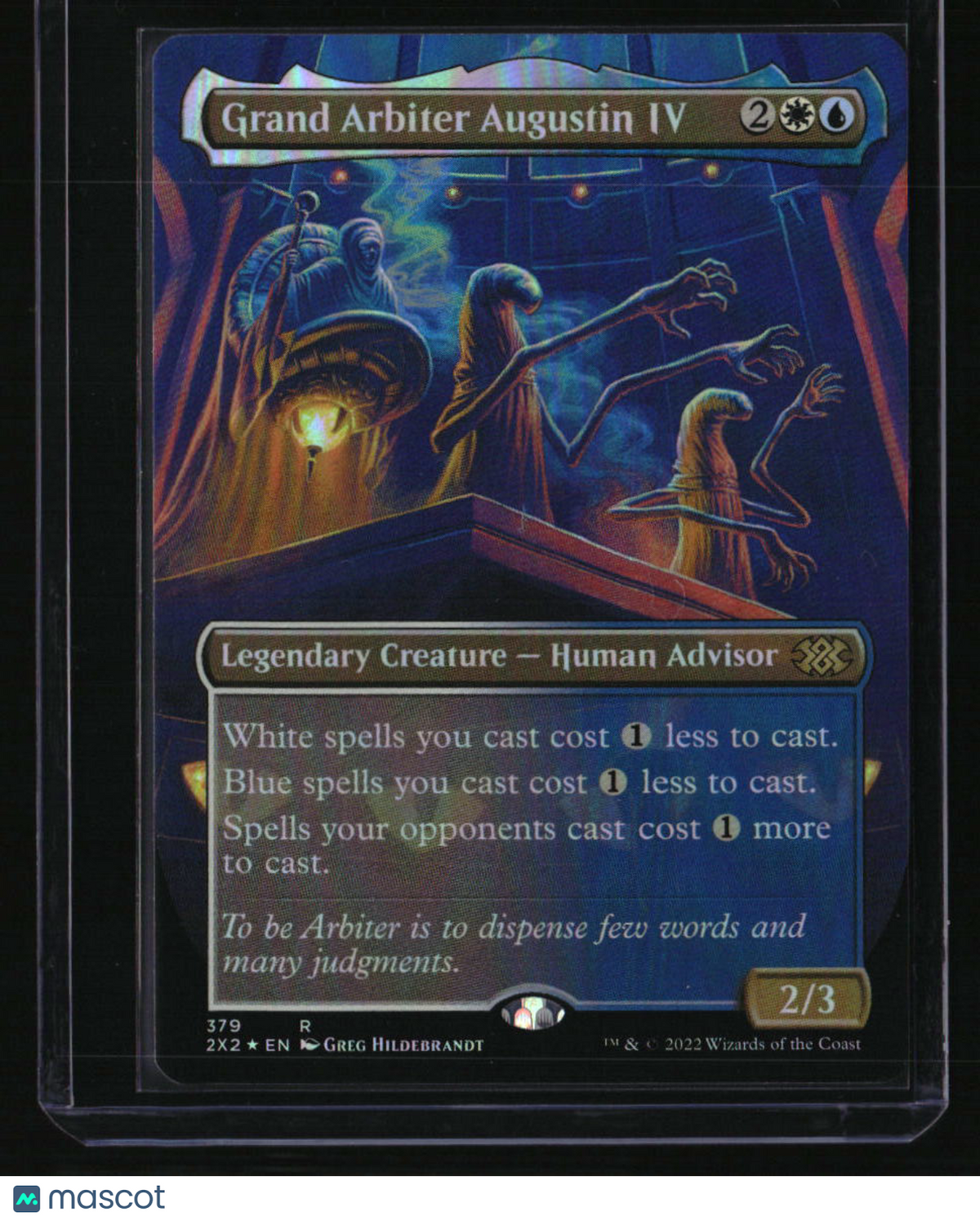 Double Masters 2022 Grand Arbiter Augustin IV (Borderless) Foil