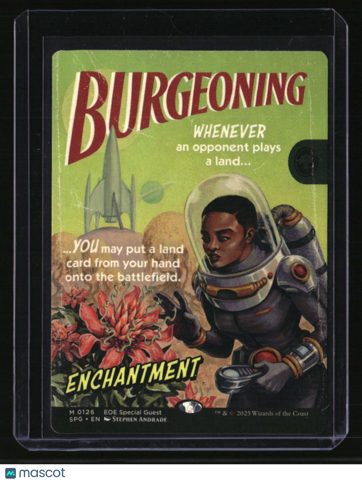 Special Guests Burgeoning (Showcase)