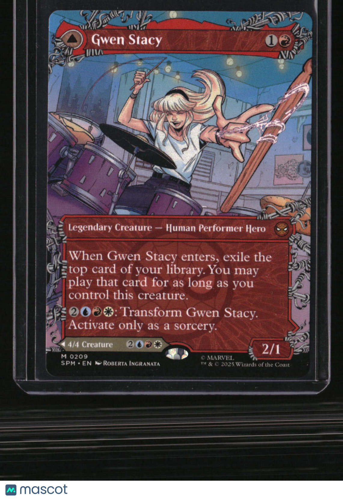 Marvel's Spider-Man Gwen Stacy (0209) (Borderless)