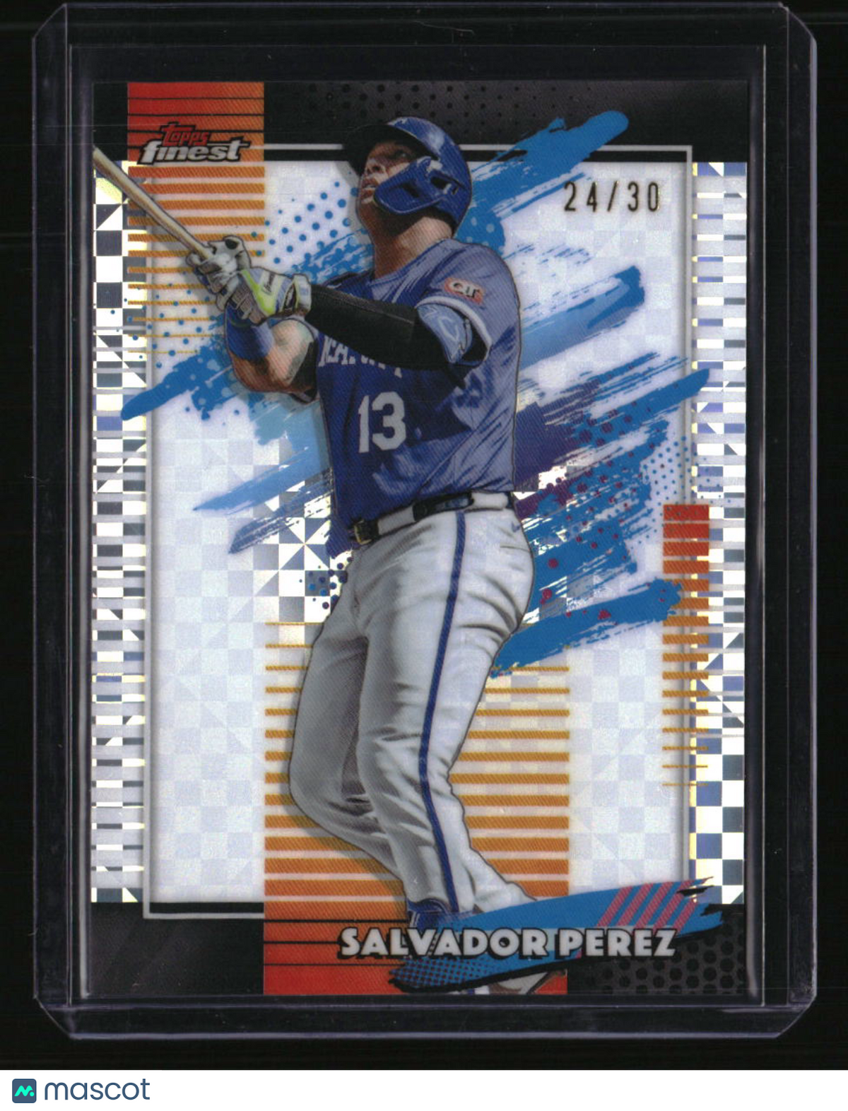 2026 Finest Salvador Perez White X-Fractors #/30