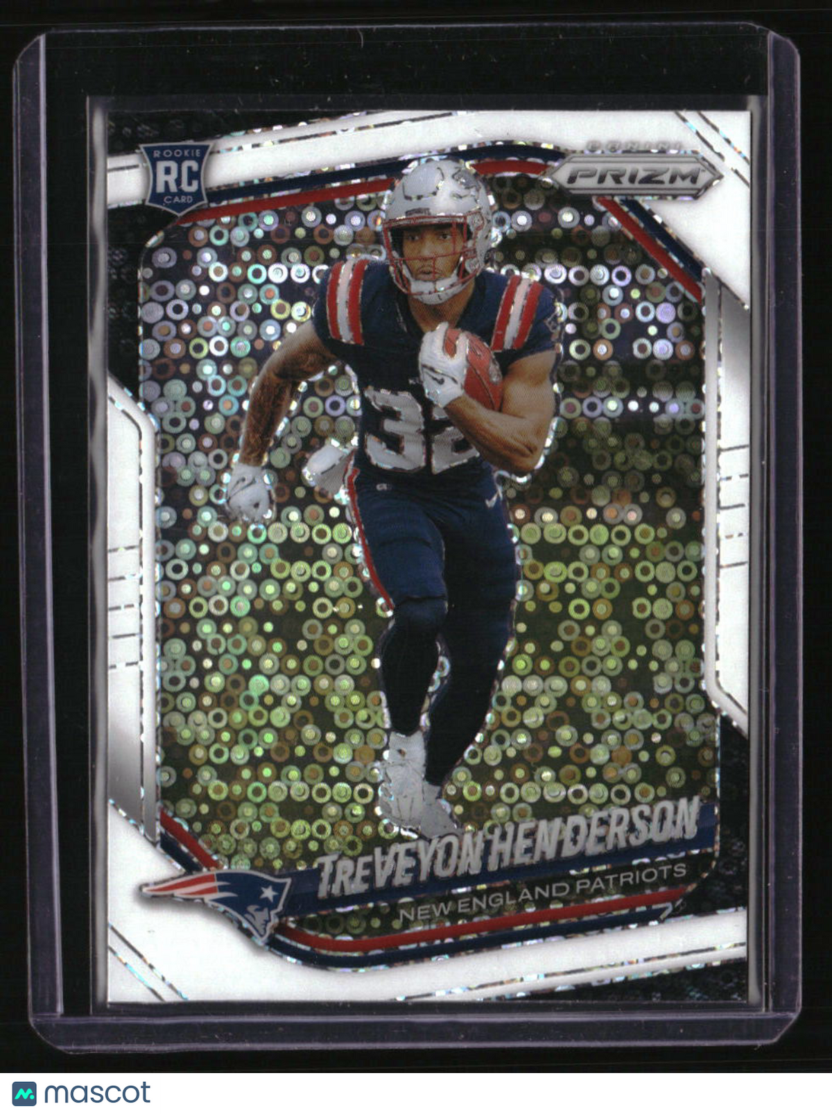 2025 Panini Prizm TreVeyon Henderson White Disco