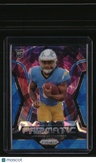 2025 Panini Prizm Omarion Hampton Prizmatic Blue Ice #/99