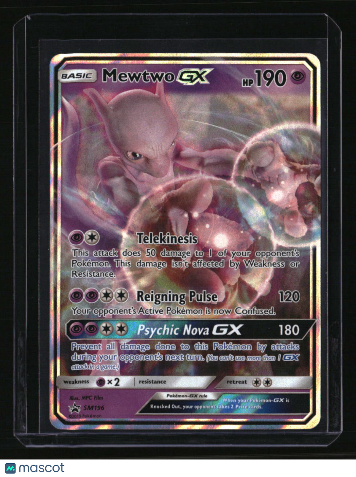 SM Promos Mewtwo GX
