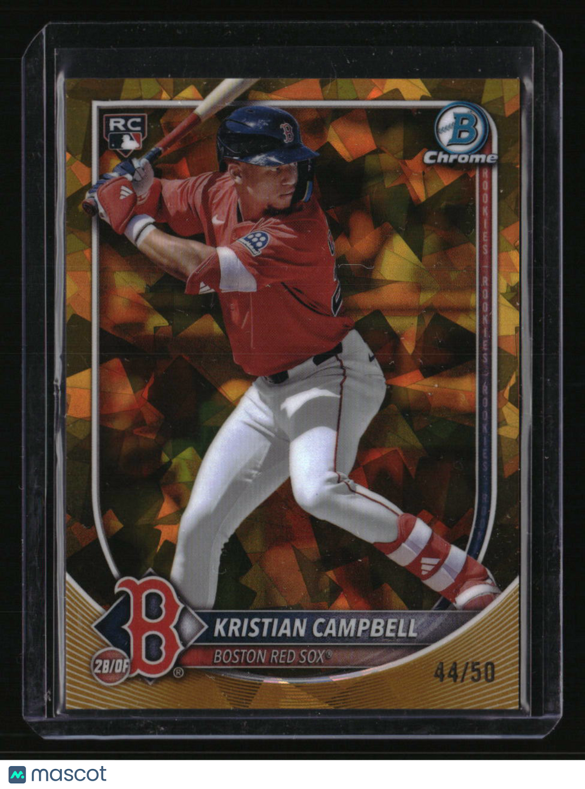 2025 Bowman Chrome Sapphire Edition Kristian Campbell Gold Sapphire #/50