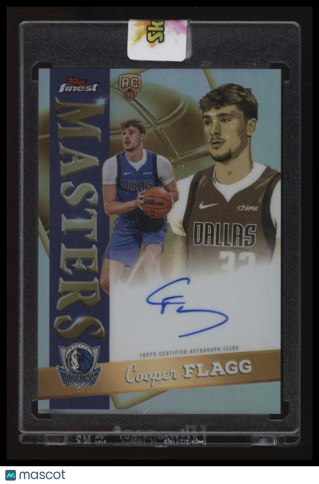 2025-26 Finest Cooper Flagg Masters Autographs Refractor