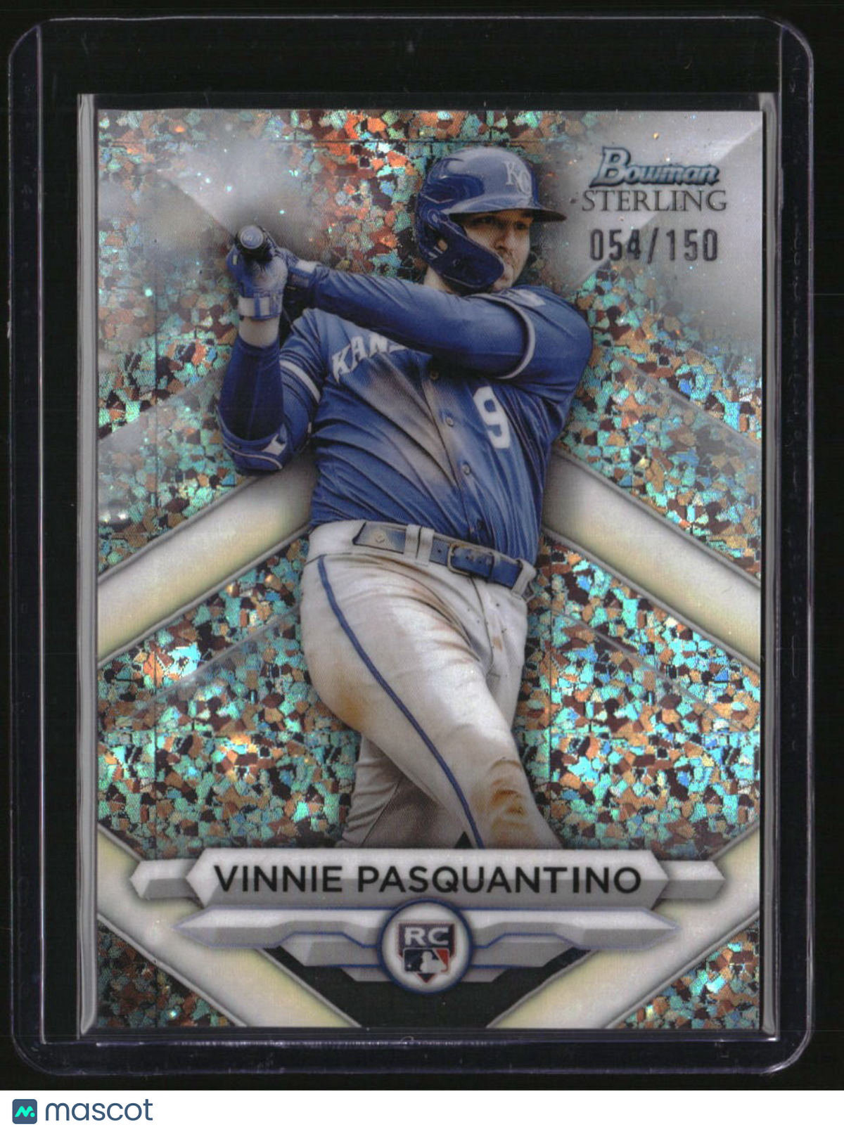 2023 Bowman Sterling Vinnie Pasquantino Mini-Diamond Refractors #/150