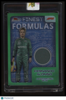 2024 Topps Finest Formula 1 Fernando Alonso Finest Formulas Green #/50