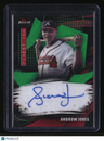 2026 Finest Andruw Jones Finest Ink Green Refractor #/99