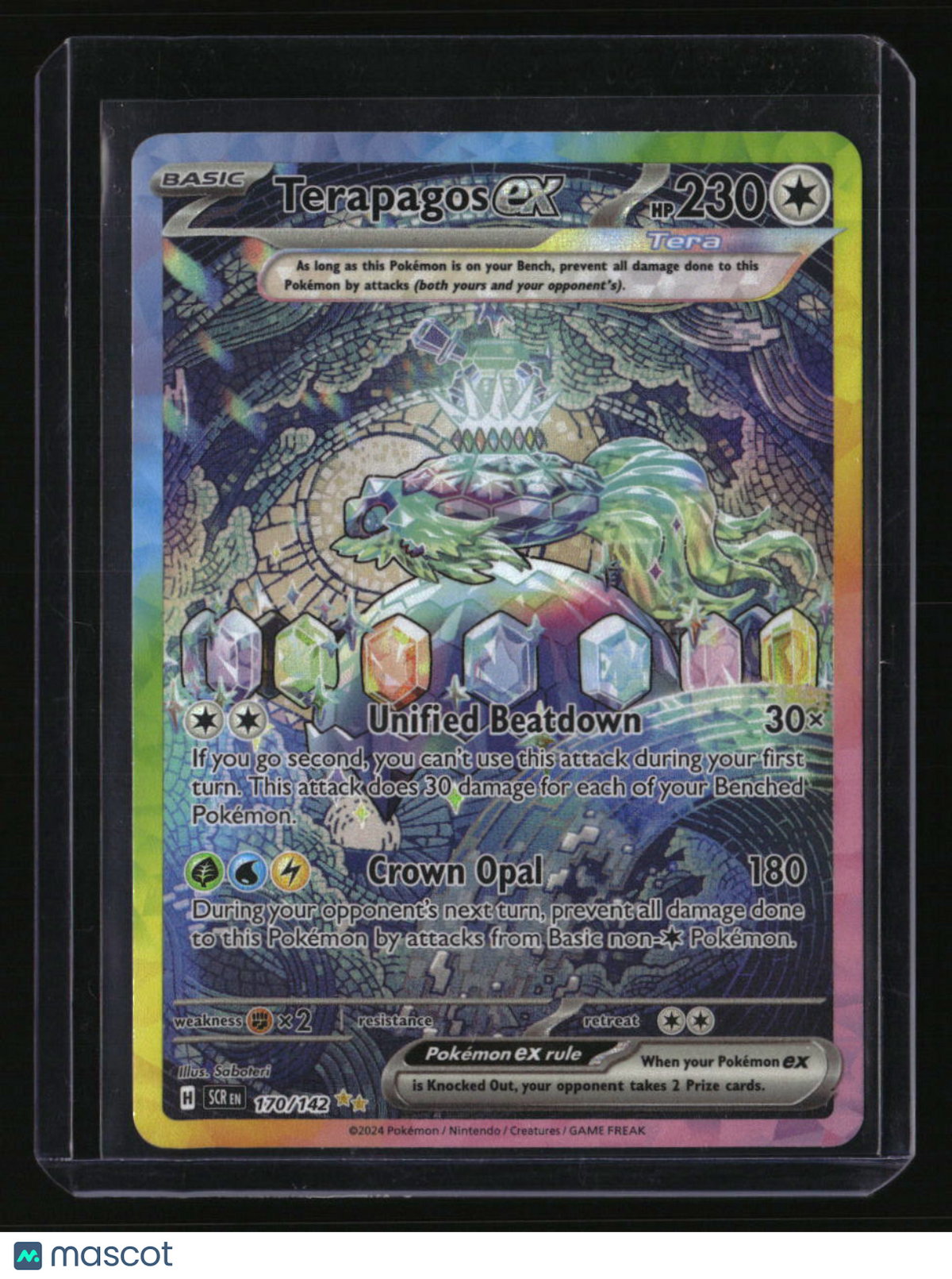 SV07: Stellar Crown Terapagos ex