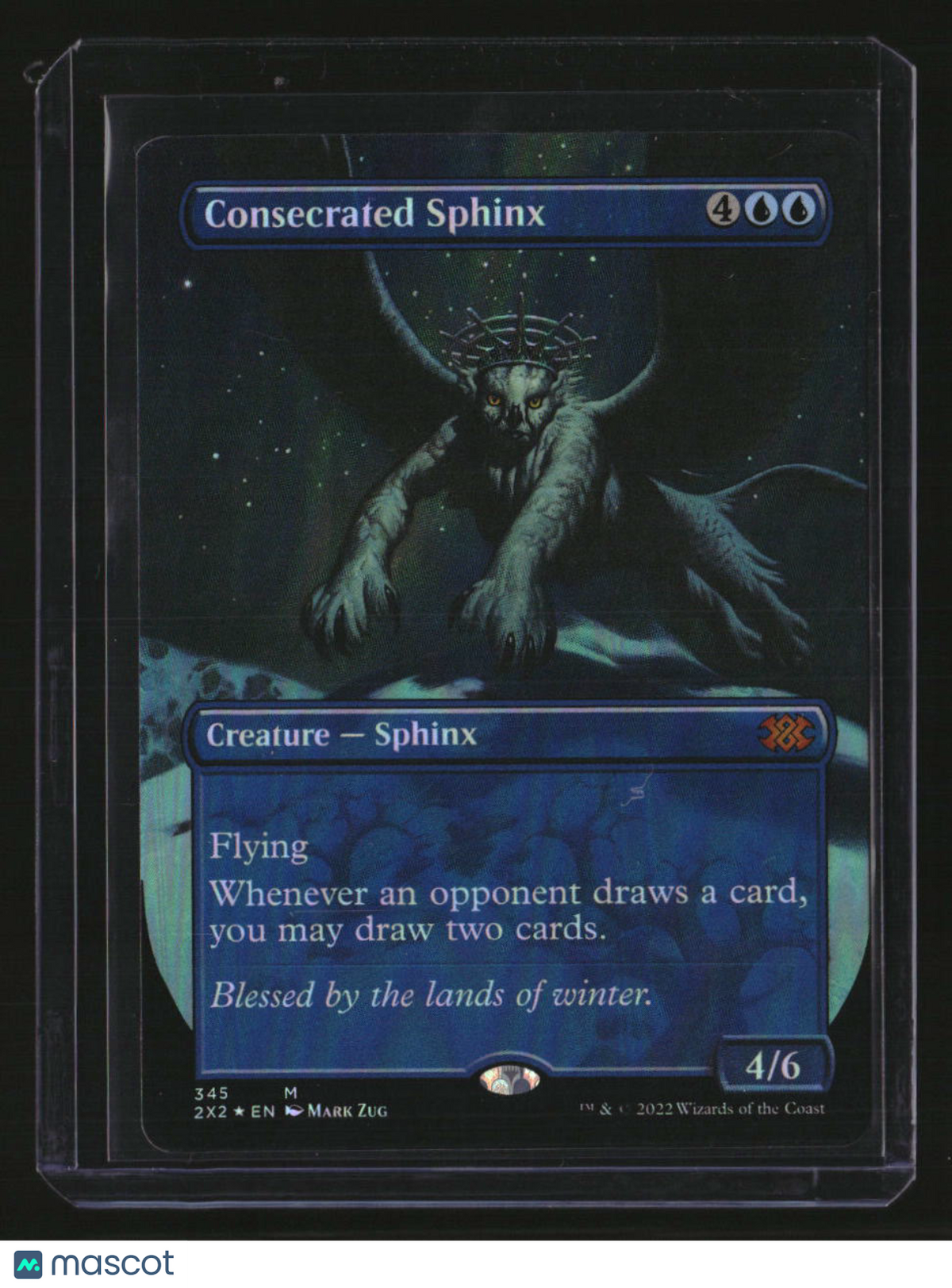 Double Masters 2022 Consecrated Sphinx (Borderless) Foil