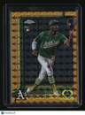 2025 Topps Chrome Update Denzel Clarke Gold Geometric Refractors #/50