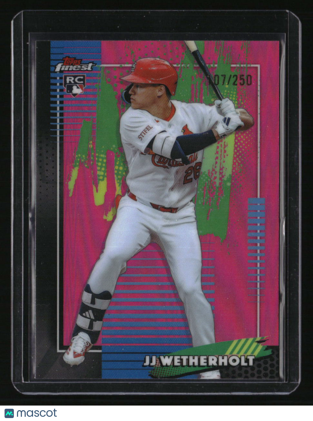2026 Finest JJ Wetherholt Pink Refractors #/250