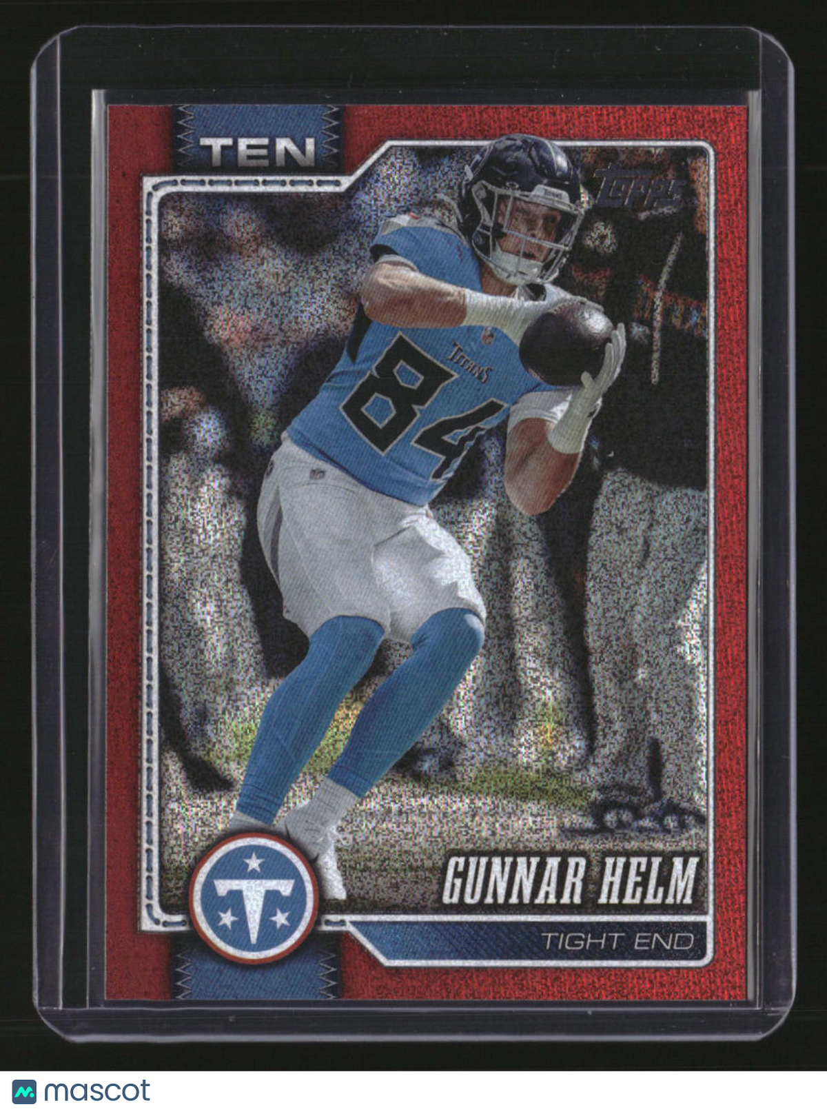 2026 Topps Flagship Gunnar Helm Red Sandglitter #/5