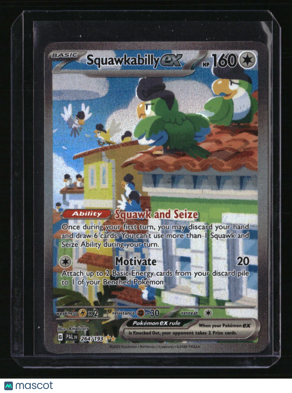 SV02: Paldea Evolved Squawkabilly ex