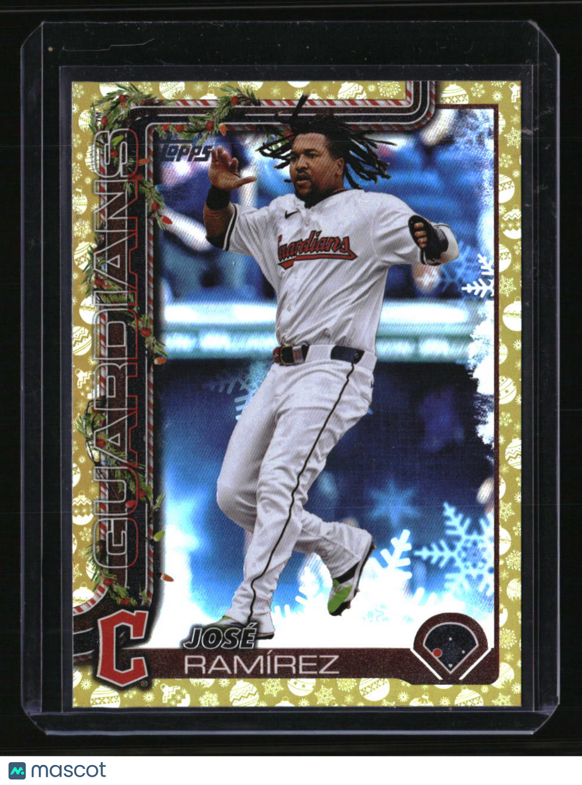 2025 Topps Holiday José Ramírez Ornament