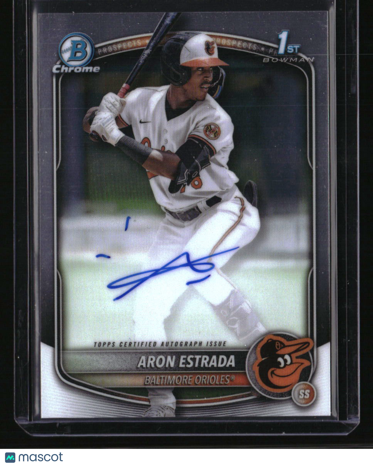2025 Bowman Aron Estrada Chrome Prospect Autographs