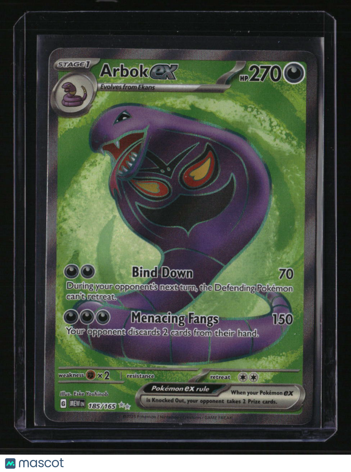 SV: Scarlet & Violet 151 Arbok ex
