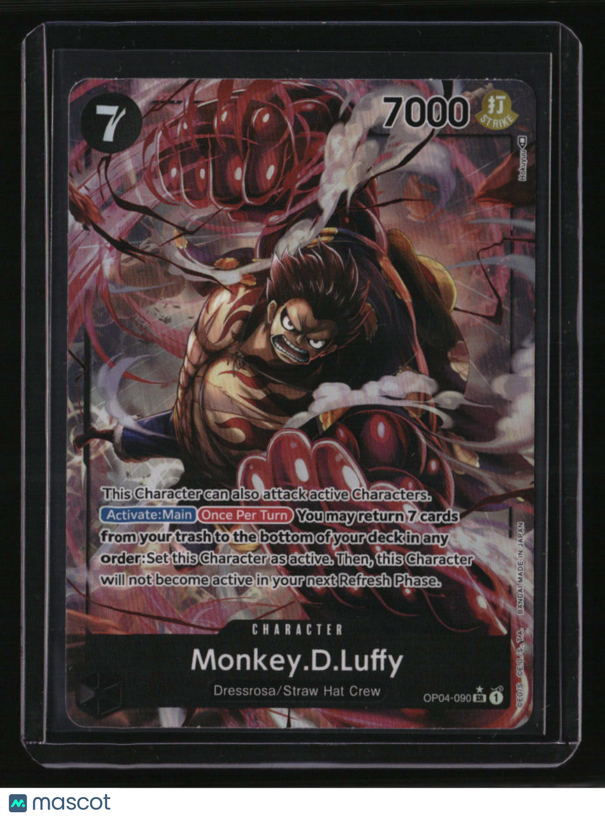 Kingdoms of Intrigue Monkey.D.Luffy (090) (Alternate Art)