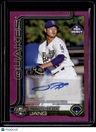 2025 Topps Pro Debut Hyun-Seok Jang Base Autographs Fuchsia Foil #/199