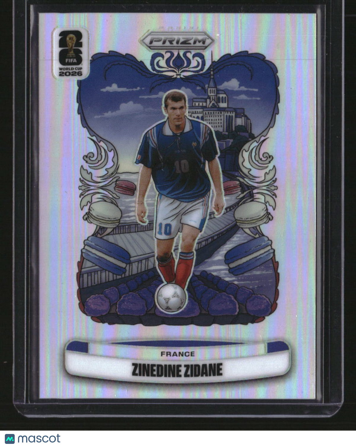 2026 Panini Prizm FIFA World Cup Zinedine Zidane National Landmarks