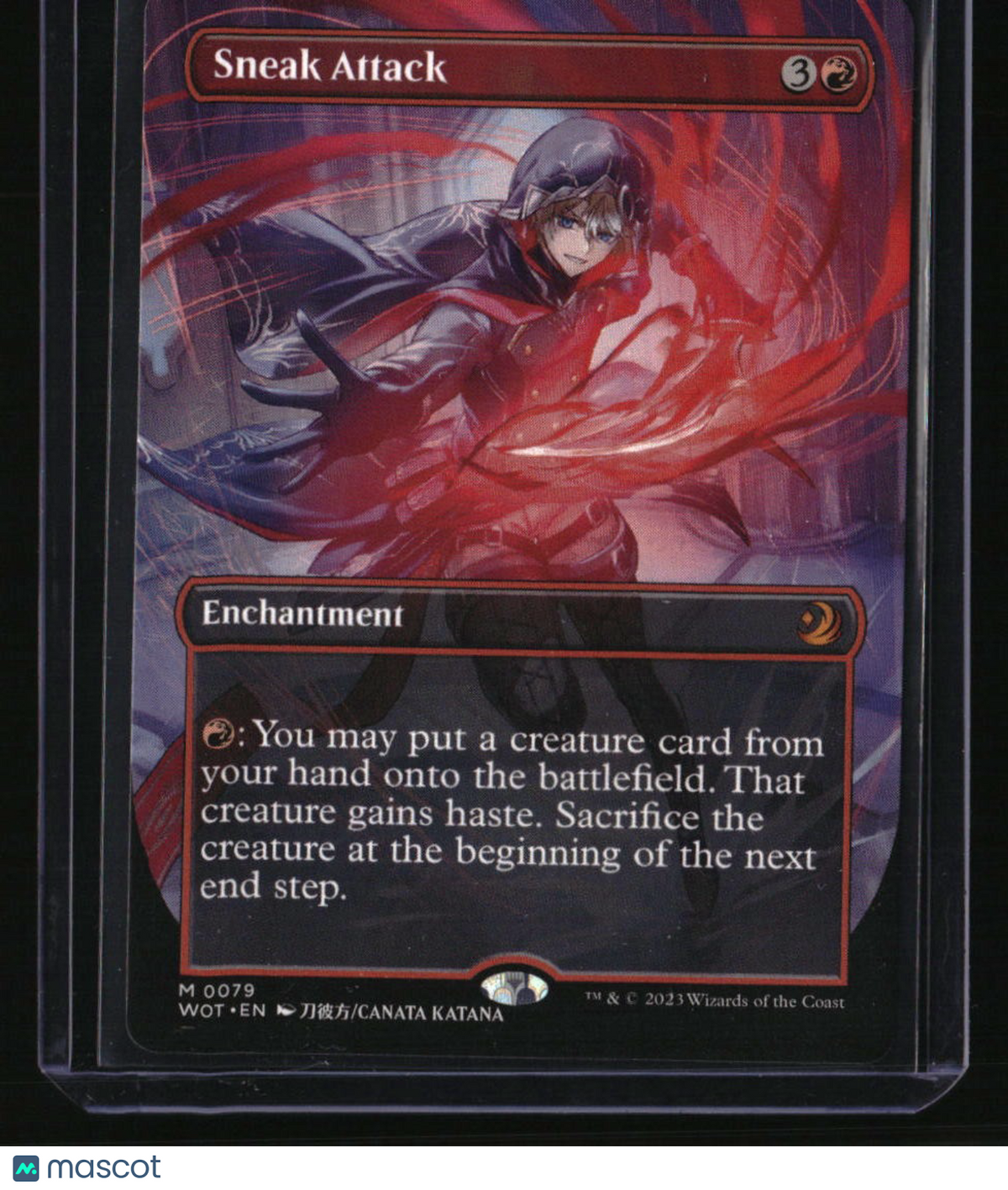 Wilds of Eldraine: Enchanting Tales Sneak Attack (Anime Borderless)