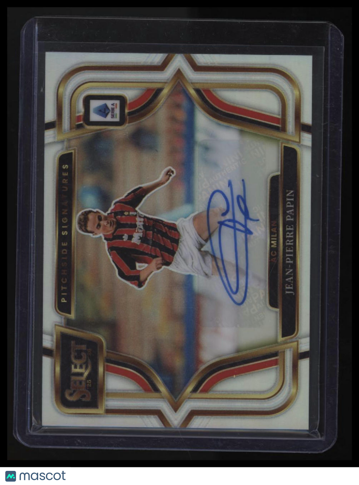 2025-26 Select Serie A Jean-Pierre Papin Pitchside Signatures
