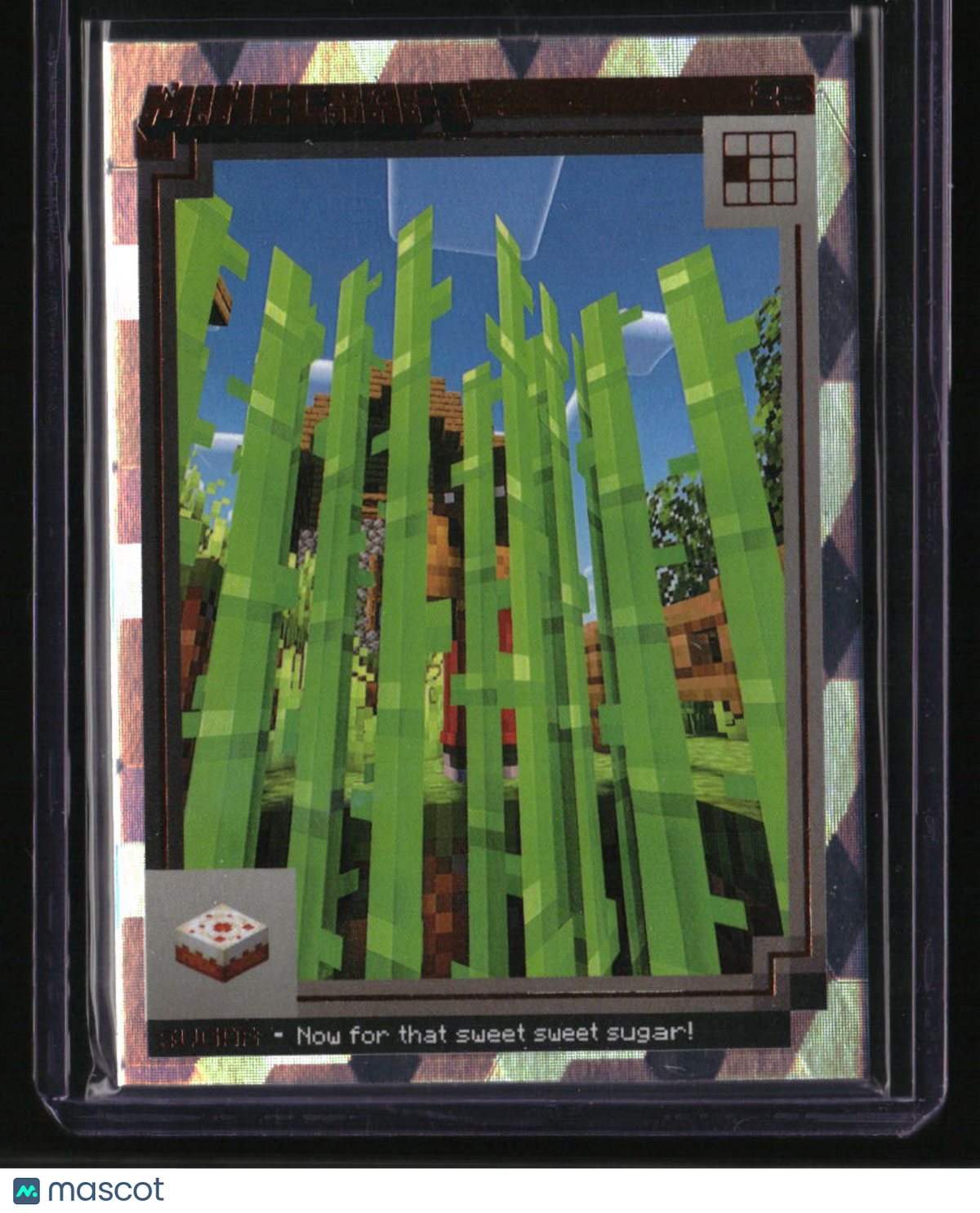 2025 Panini Minecraft 15th Anniversary Sugar Cubic #/15