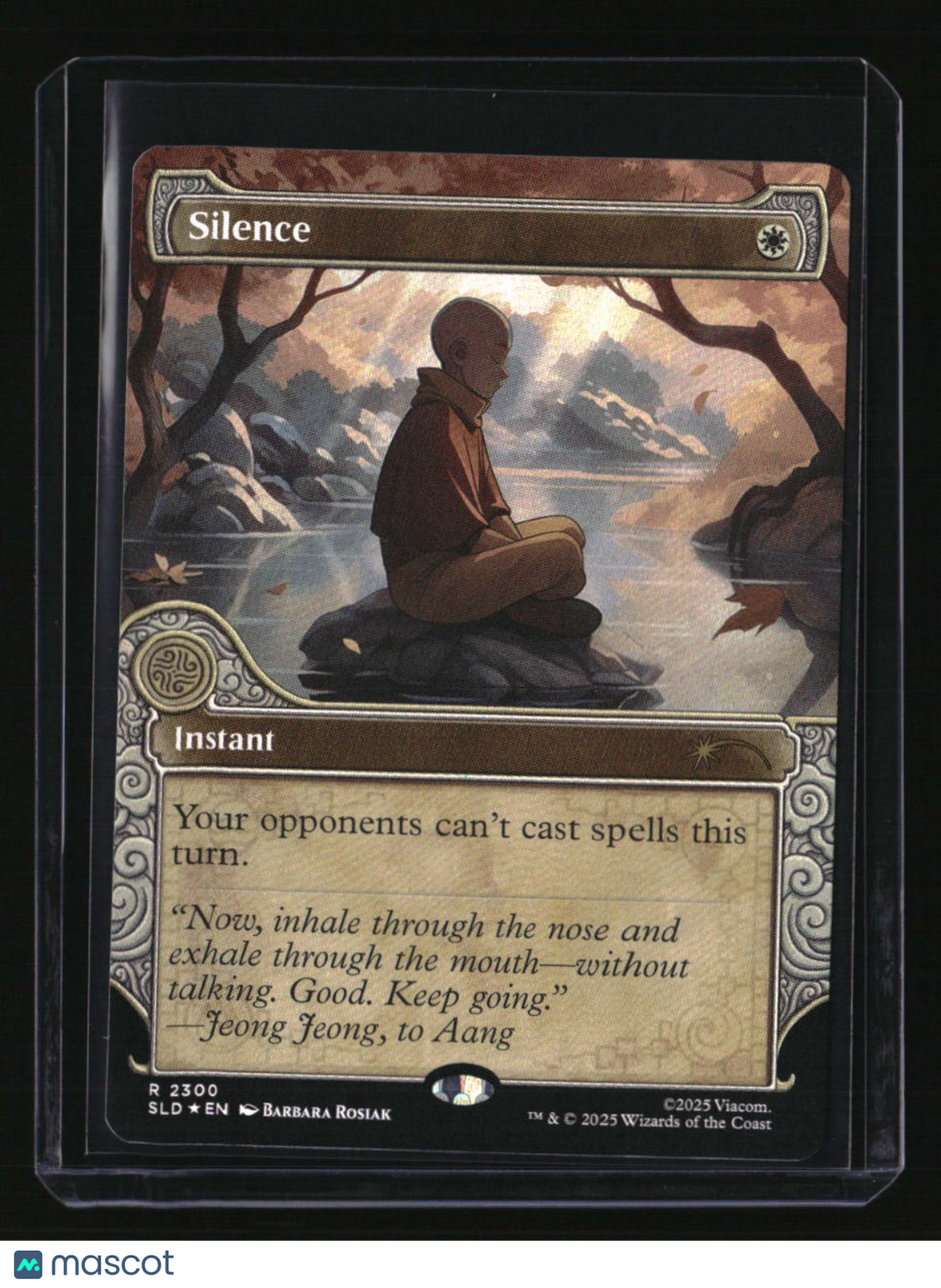 Secret Lair Drop Series Silence (Rainbow Foil) 2300