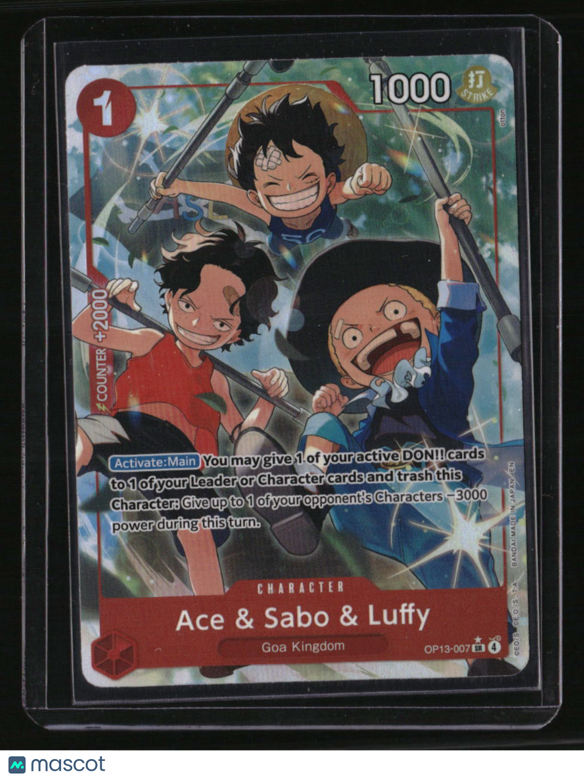 Carrying On His Will Ace & Sabo & Luffy (Alternate Art)