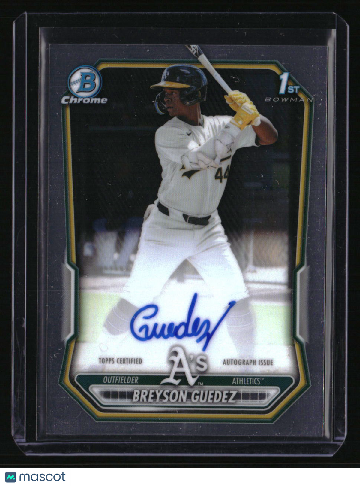 2026 Bowman Breyson Guedez Chrome Prospect Autographs