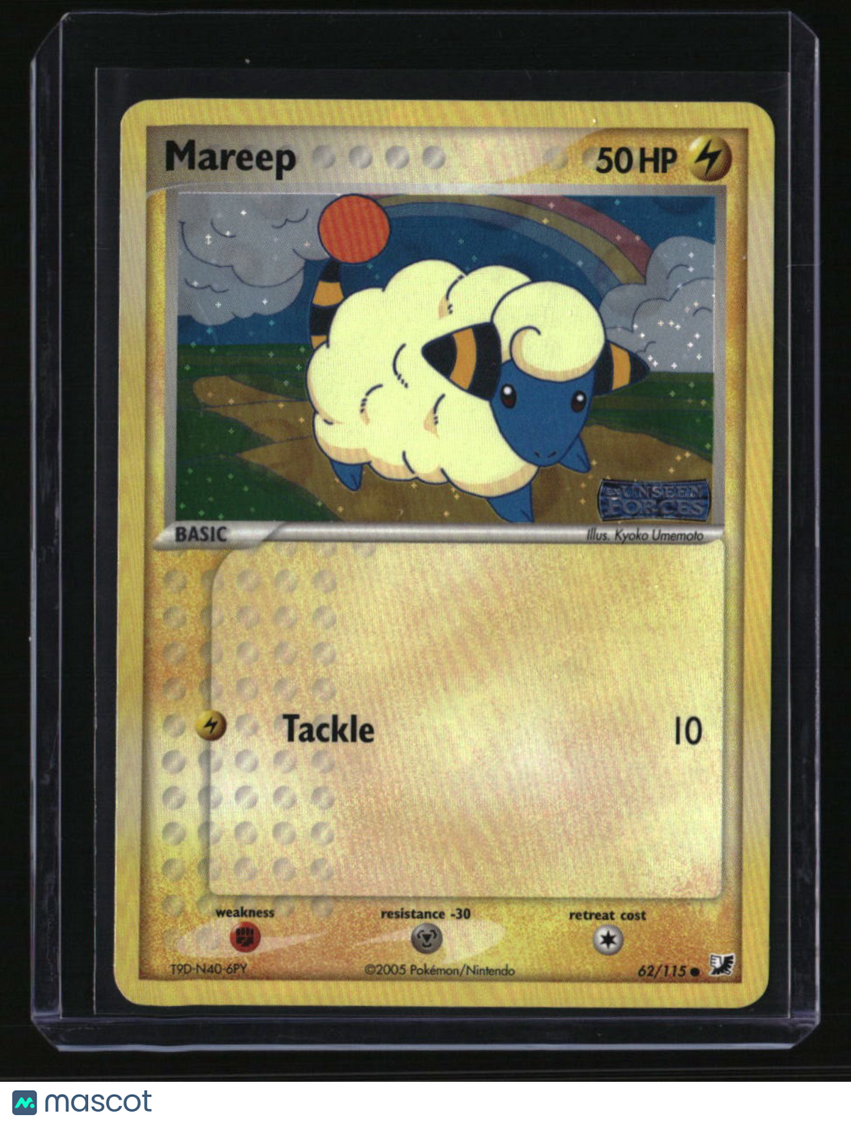 EX Unseen Forces Mareep Reverse Holo