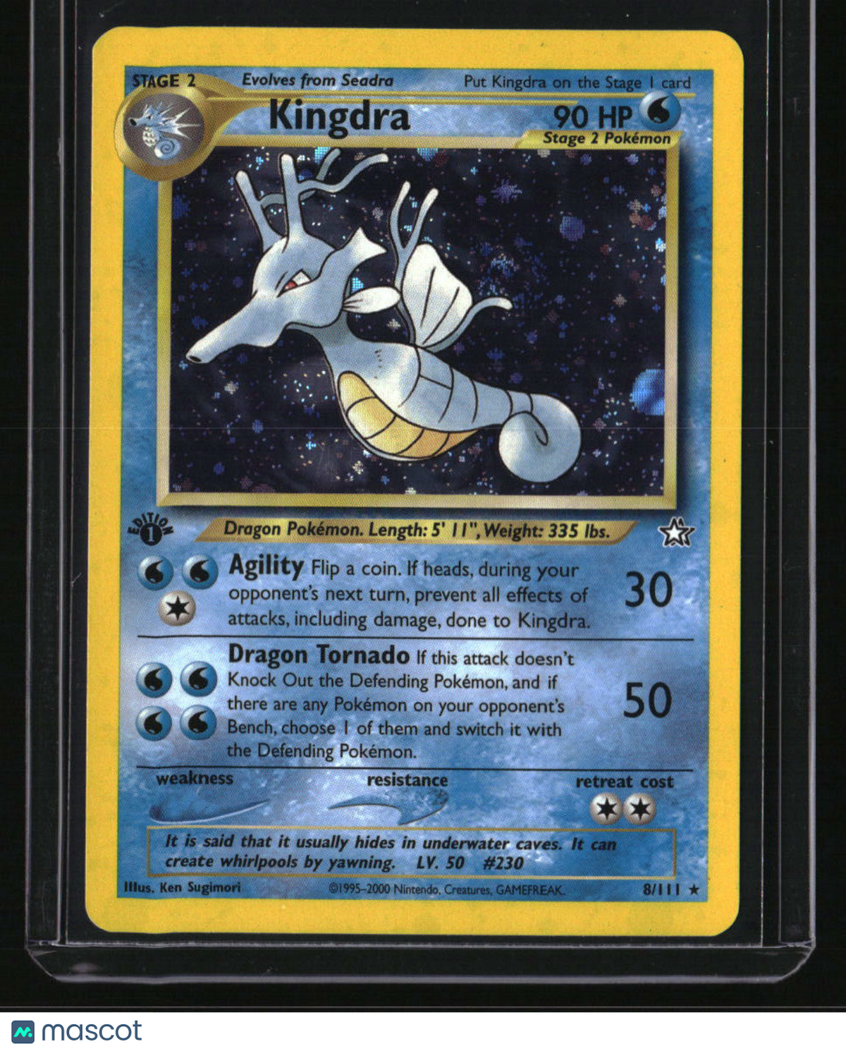 1st Edition Neo Genesis Kingdra