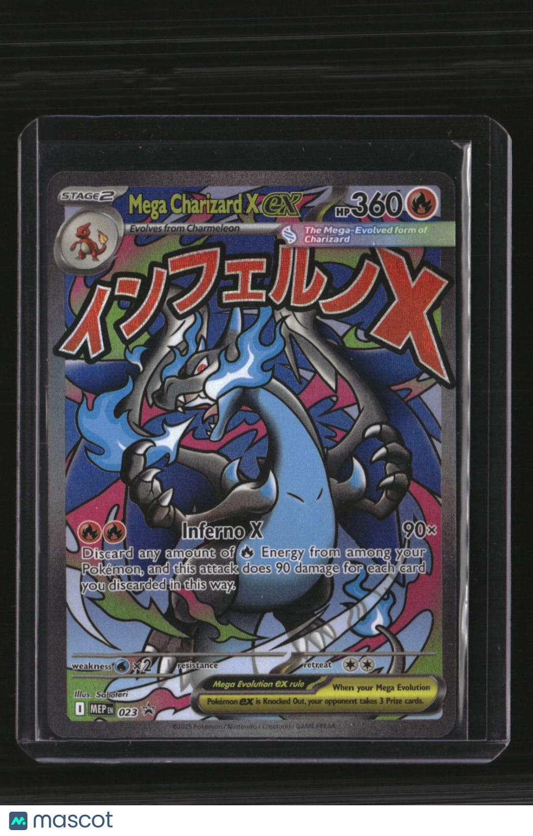 ME: Mega Evolution Promo Mega Charizard X ex