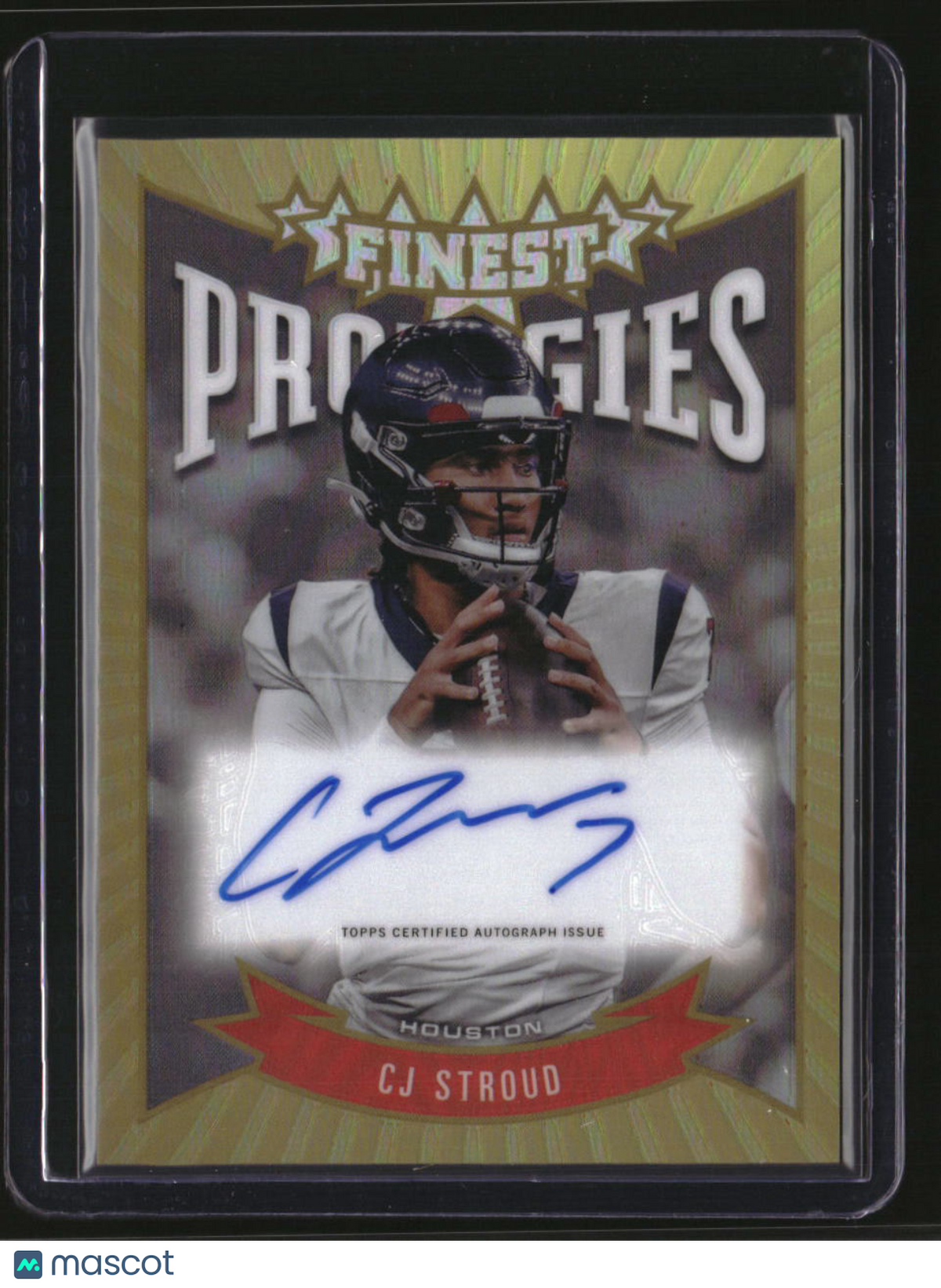 2024 Finest CJ Stroud Prodigies Autographs Refractor