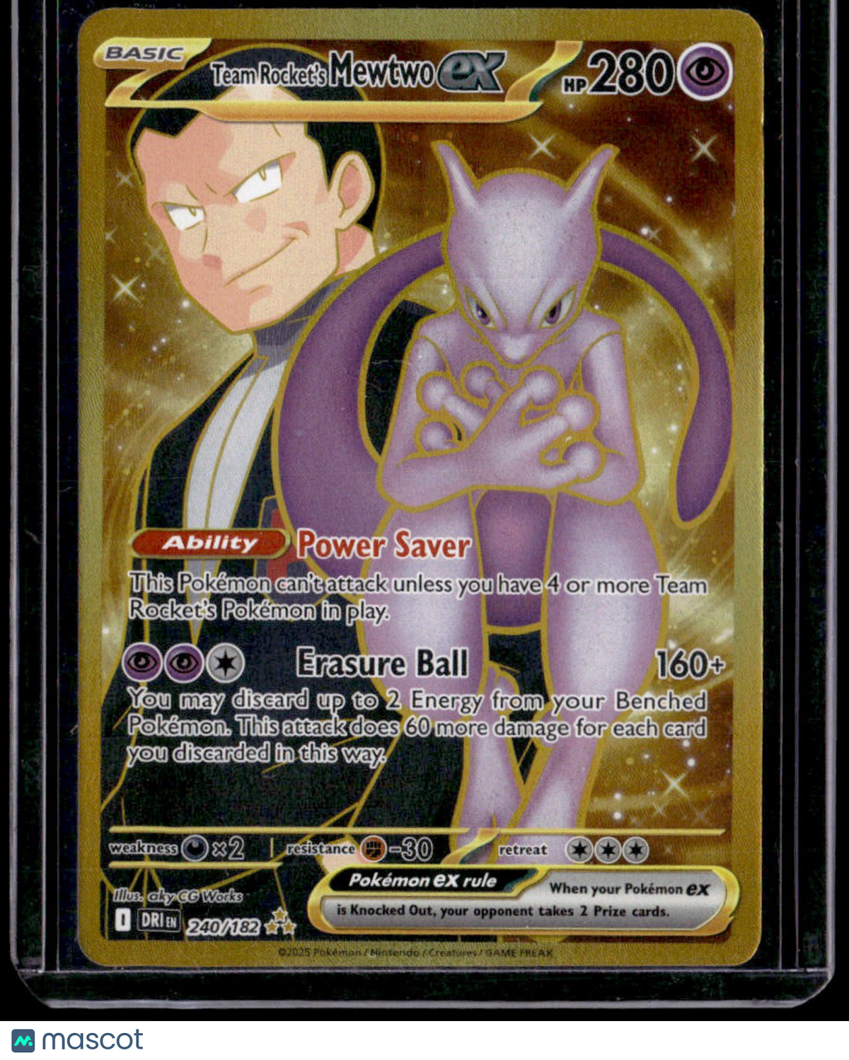 SV10: Destined Rivals Team Rocket's Mewtwo ex