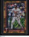 2025 Topps Chrome Update Sapphire Edition Luke Keaschall Gold Sapphire #/50