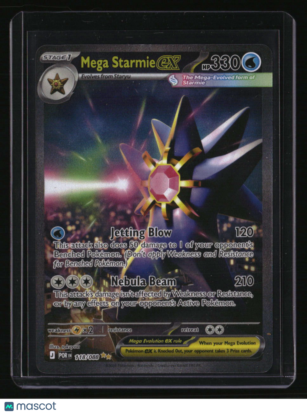 ME03: Perfect Order Mega Starmie ex