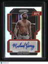 2022 Panini Prizm UFC Mike Perry Signatures Silver