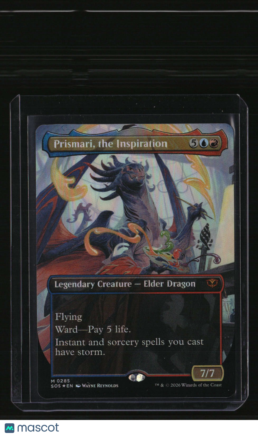 Secrets of Strixhaven Prismari, the Inspiration (Borderless) Foil