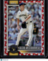 2026 Topps Chrome Jacob Misiorowski Baseball Seams Refractor